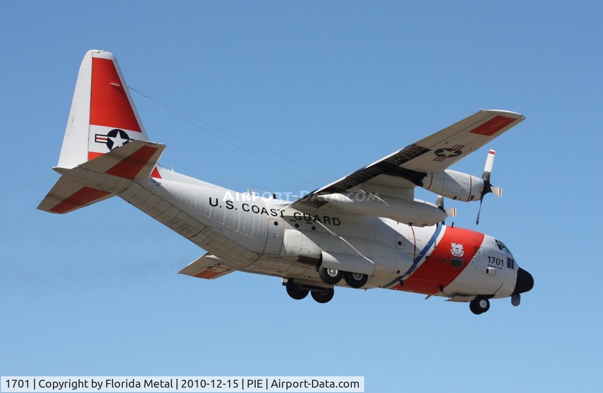 1701, 1983 Lockheed HC-130H Hercules C/N 382-4958, HC-130H doing some touch and goes