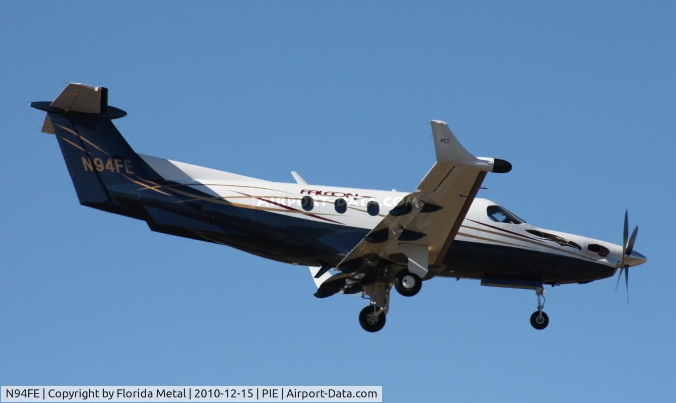 N94FE, 1996 Pilatus PC-12/45 C/N 150, PC-12 doing touch and goes