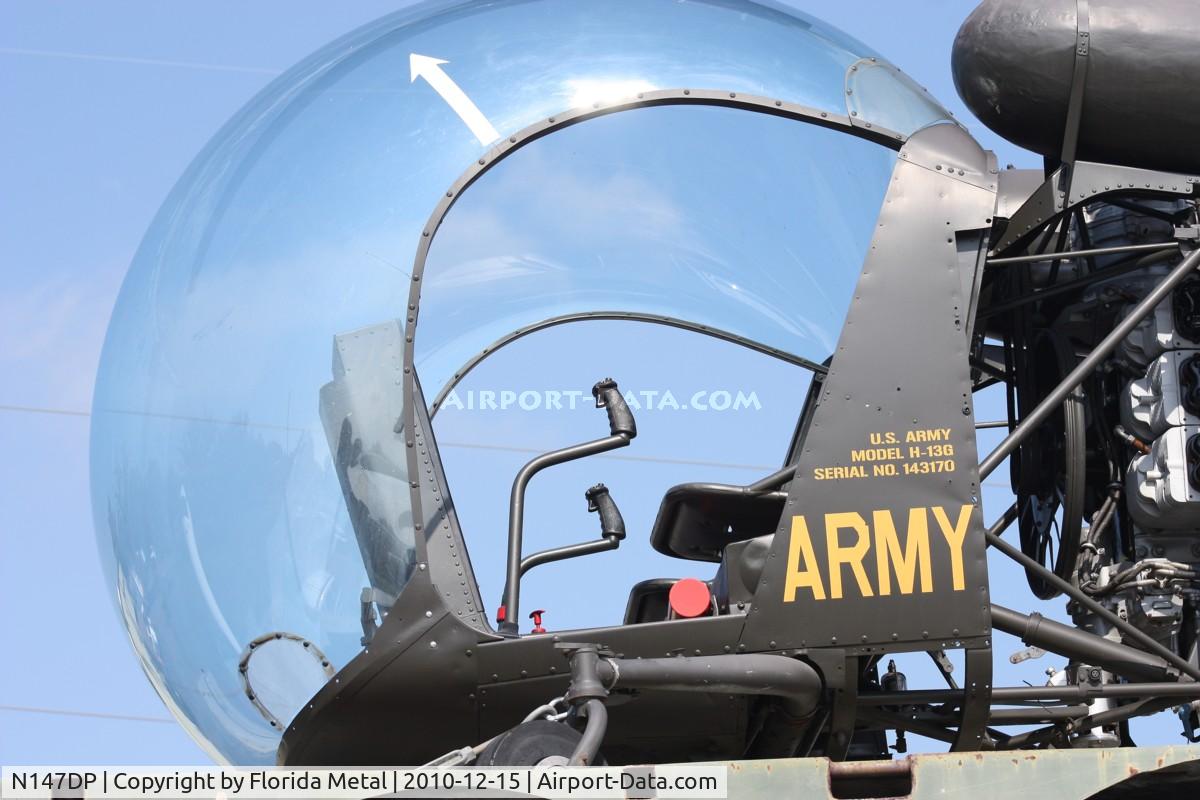 N147DP, 1956 Bell 47G C/N 1685, UH-13 at Armed Forces Museum Largo FL