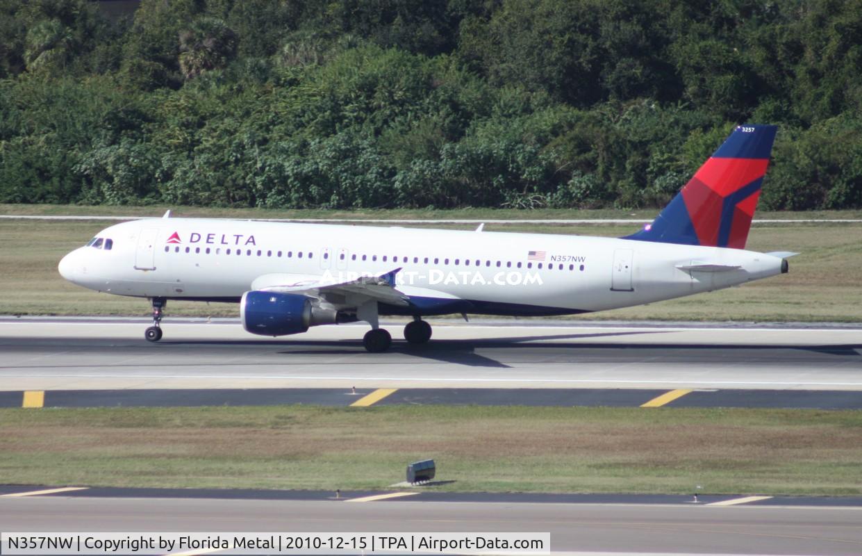 N357NW, 1998 Airbus A320-212 C/N 830, Delta A320