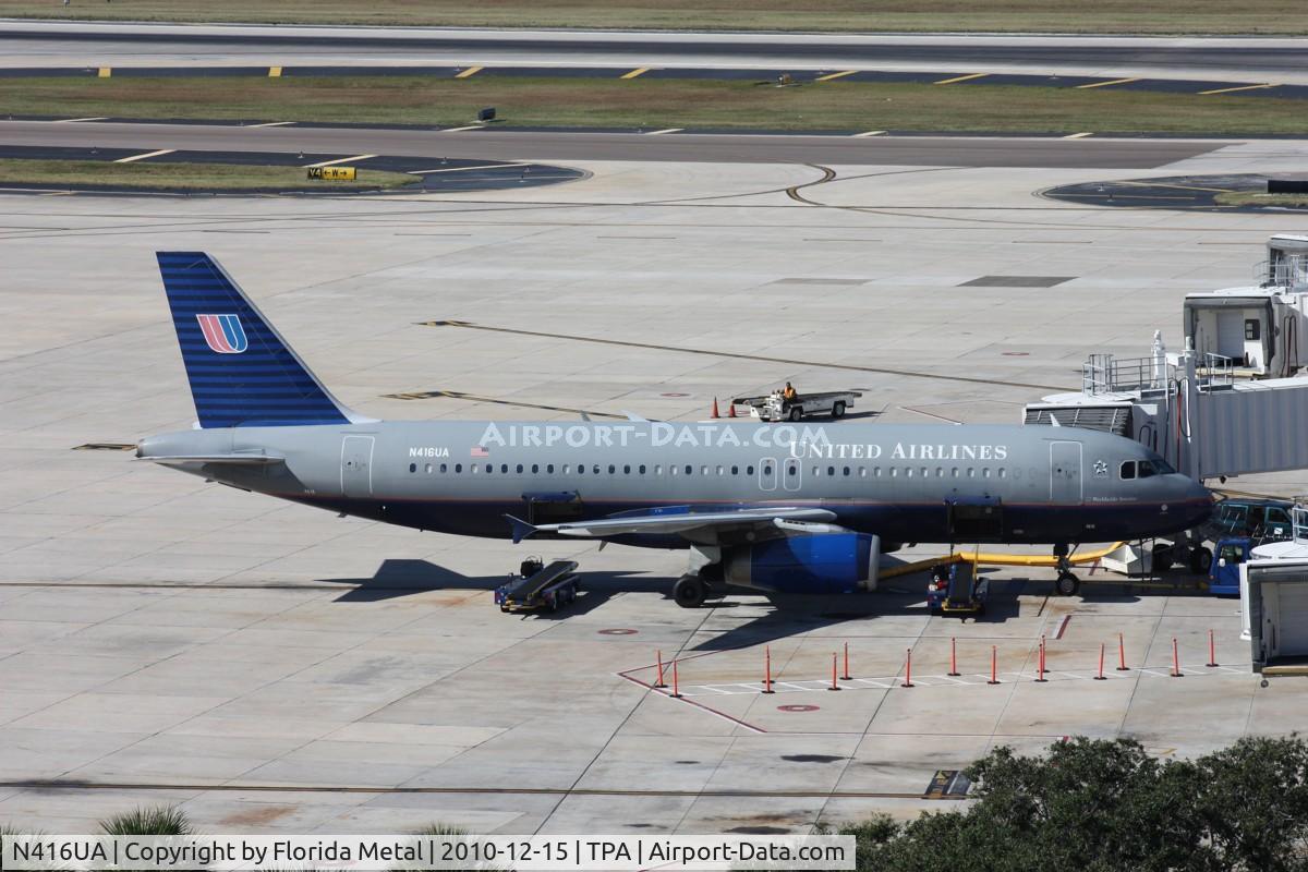 N416UA, 1994 Airbus A320-232 C/N 479, United A320