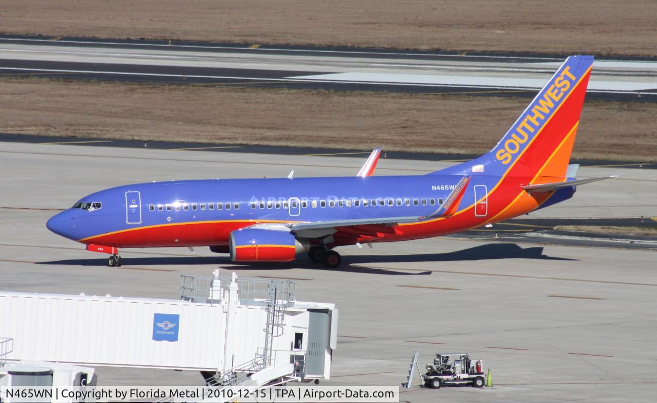 N465WN, 2004 Boeing 737-7H4 C/N 33829, Southwest 737