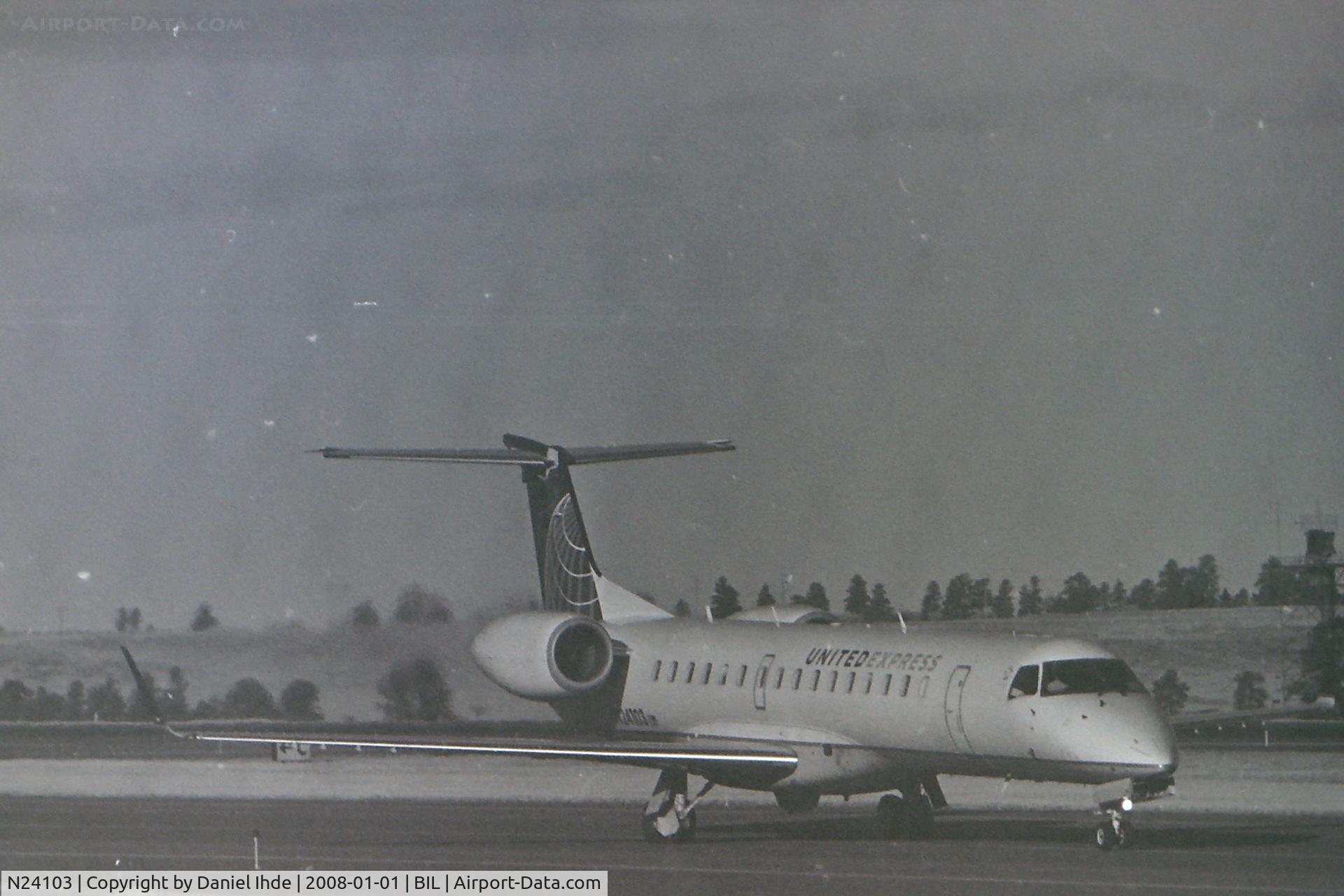 N24103, 2002 Embraer ERJ-145XR (EMB-145XR) C/N 145645, Skywest Embraer 145 @ BIL