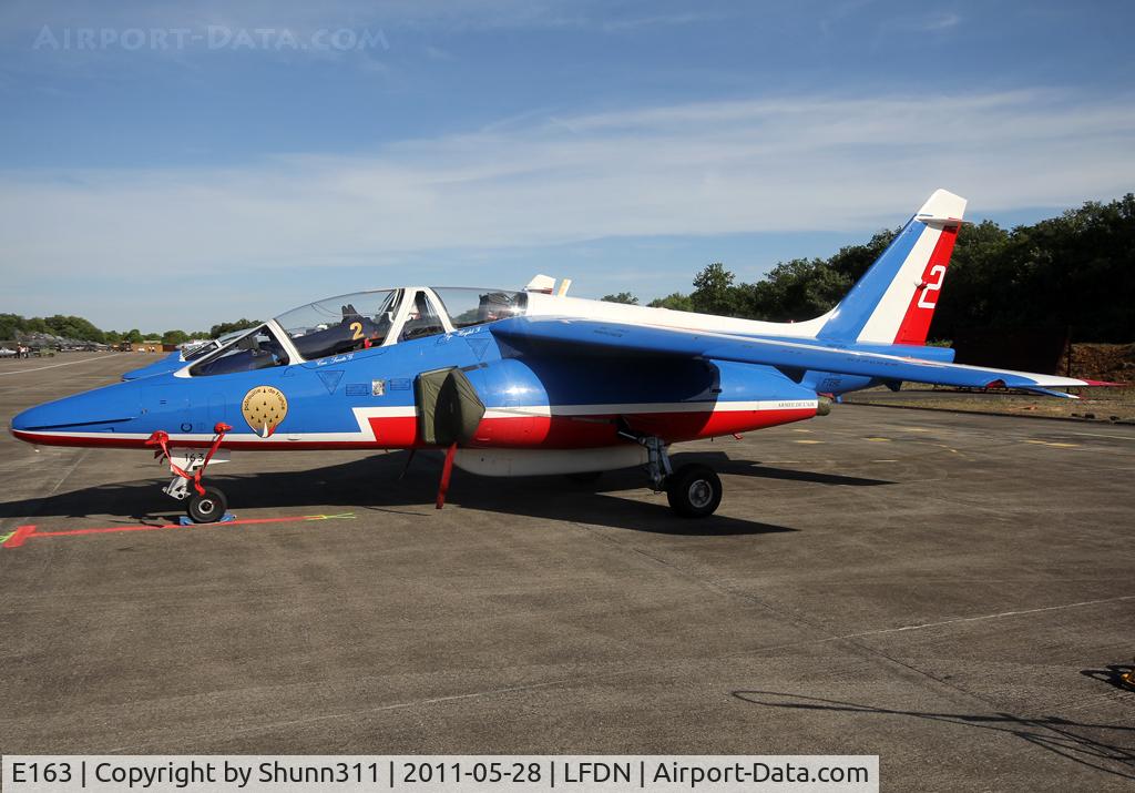 E163, Dassault-Dornier Alpha Jet E C/N E163, Re-registered as F-TERE and seen during Rochefort Open Day...