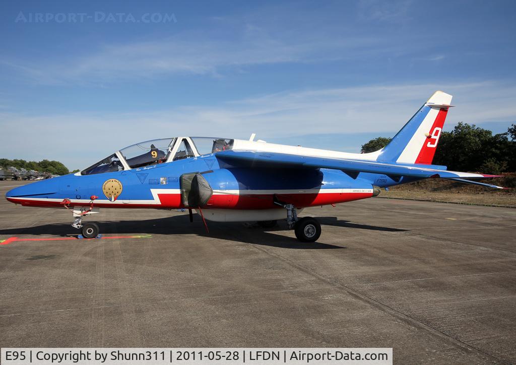 E95, Dassault-Dornier Alpha Jet E C/N E95, Seen during Rochefort Open Day...