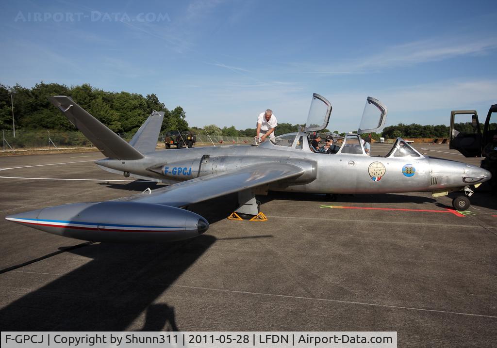 F-GPCJ, 1962 Fouga CM-170R Magister C/N 369, Seen during Rochefort Open Day...