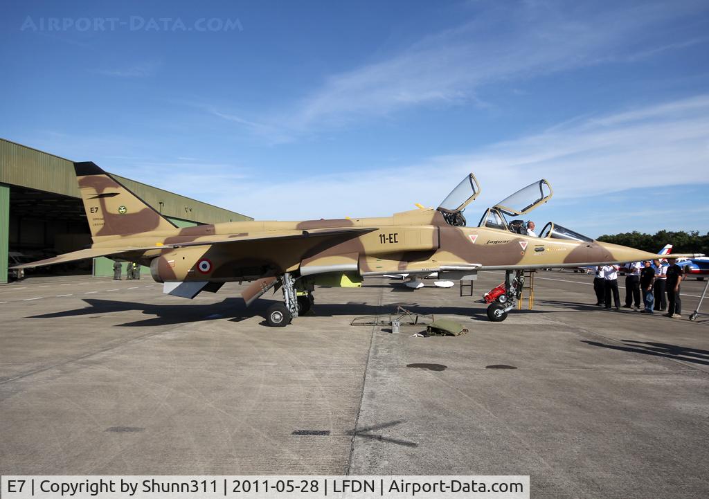 E7, Sepecat Jaguar E C/N E7, Seen during Rochefort Open Day...