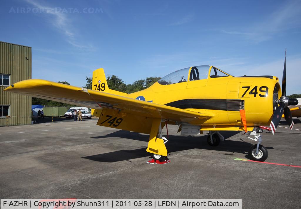 F-AZHR, North American T-28A Fennec C/N 174-602, Seen during Rochefort Open Day...