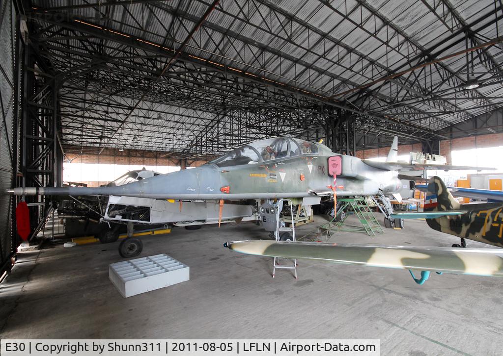 E30, Sepecat Jaguar E C/N E30, Now stored at this Airport...