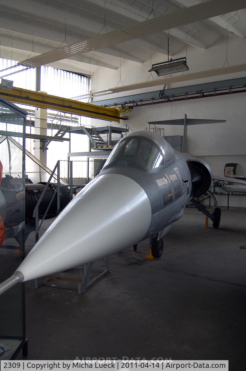 23 09, Lockheed F-104G Starfighter C/N 683-7192, Museum für Luftfahrt und Technik, Wernigerode, Germany
