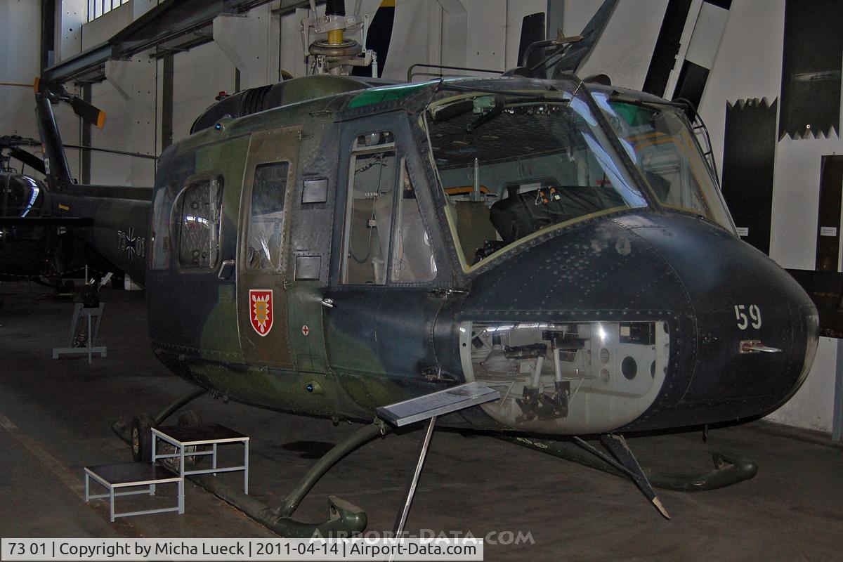 73 01, Bell (Dornier) UH-1D Iroquois (205) C/N 8421, Museum für Luftfahrt und Technik, Wernigerode, Germany