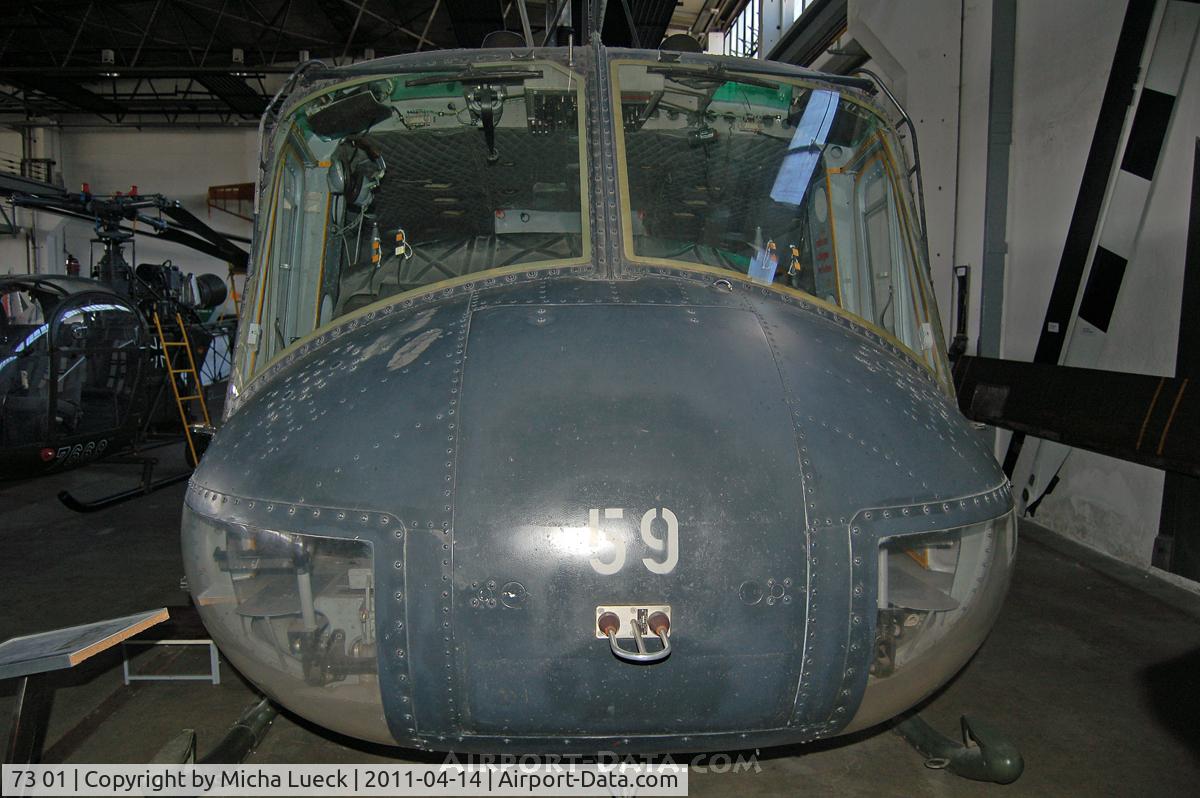 73 01, Bell (Dornier) UH-1D Iroquois (205) C/N 8421, Museum für Luftfahrt und Technik, Wernigerode, Germany
