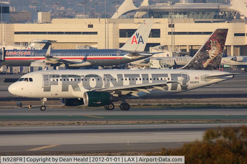 N928FR, 2004 Airbus A319-111 C/N 2236, Frontier Airlines 