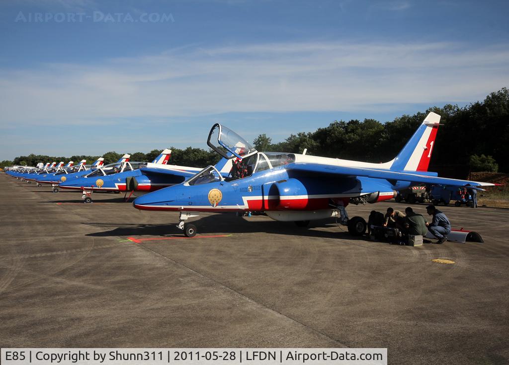 E85, Dassault-Dornier Alpha Jet E C/N E85, Seen during Rochefort Open Day...