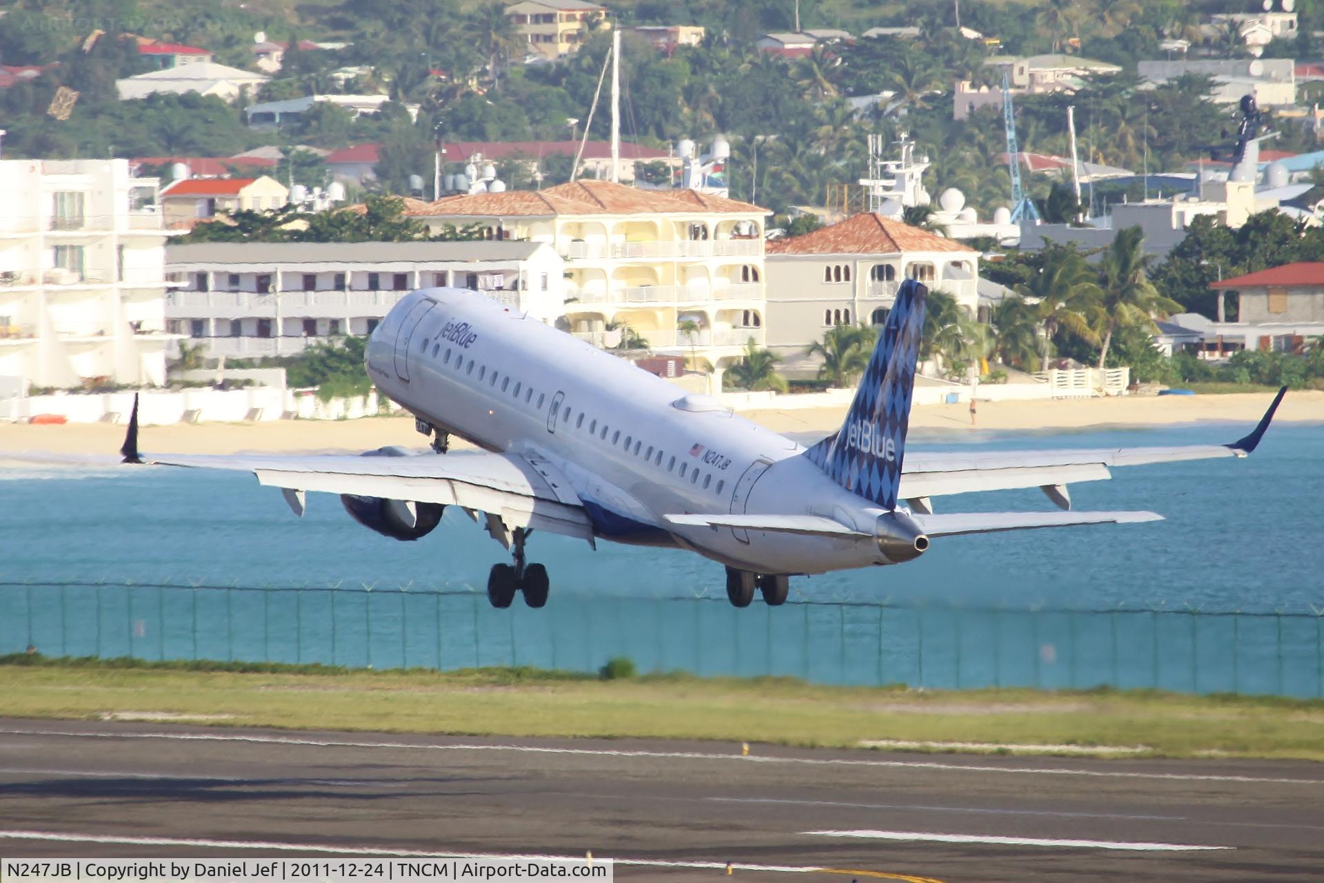 N247JB, 2006 Embraer 190AR (ERJ-190-100IGW) C/N 19000042, N247JB