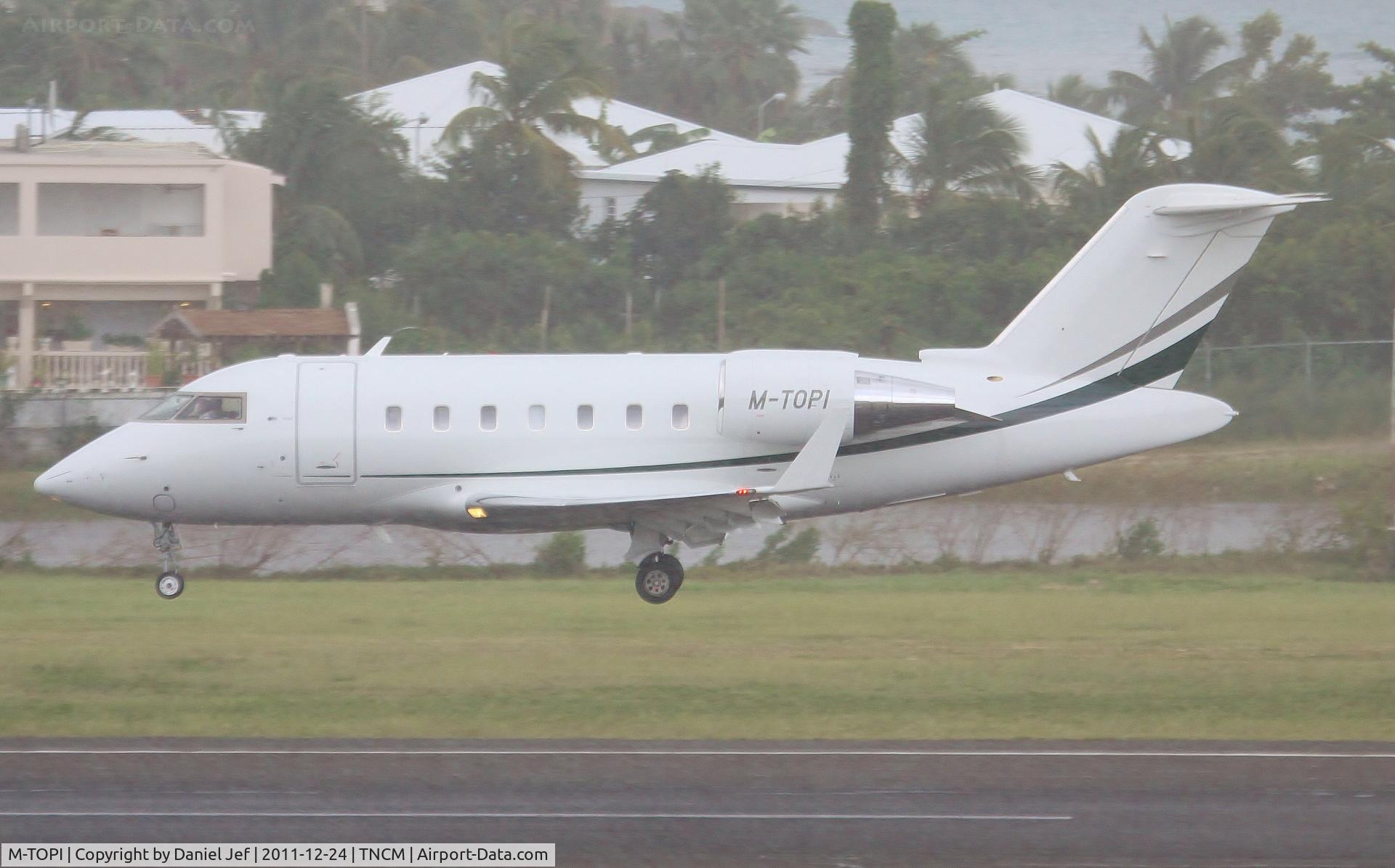 M-TOPI, 2008 Bombardier Challenger 605 (CL-600-2B16) C/N 5780, M-TOPI