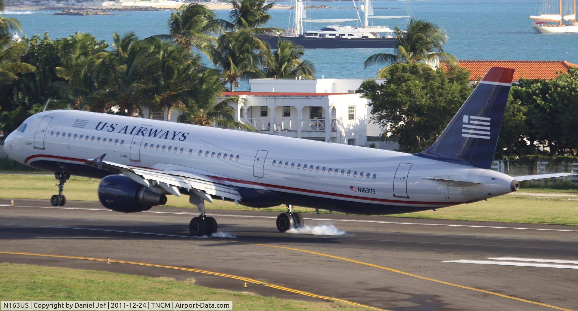 N163US, 2001 Airbus A321-211 C/N 1417, N163US