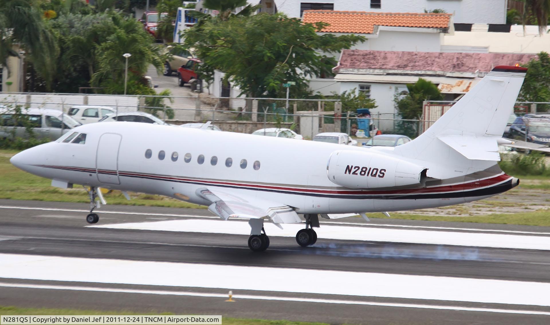 N281QS, 1999 Dassault Falcon 2000 C/N 81, N281QS