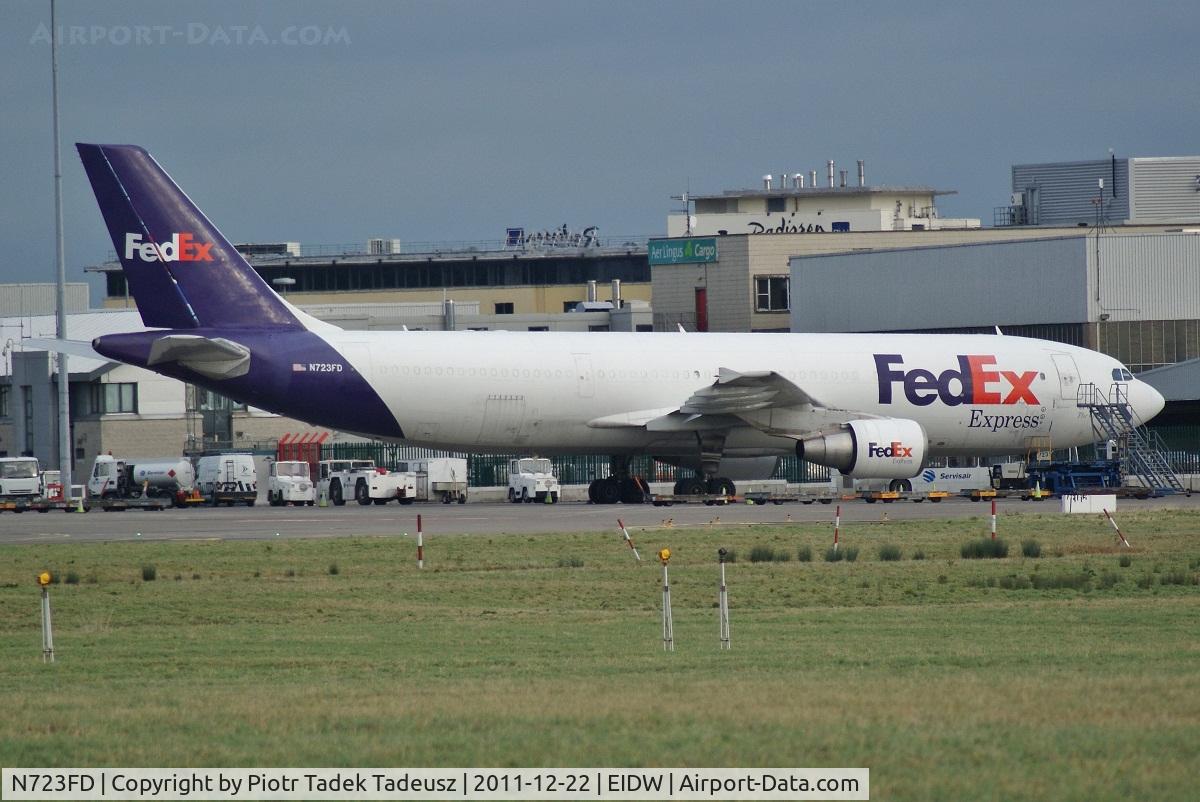 N723FD, 1990 Airbus A300B4-622R C/N 543, Dublin
