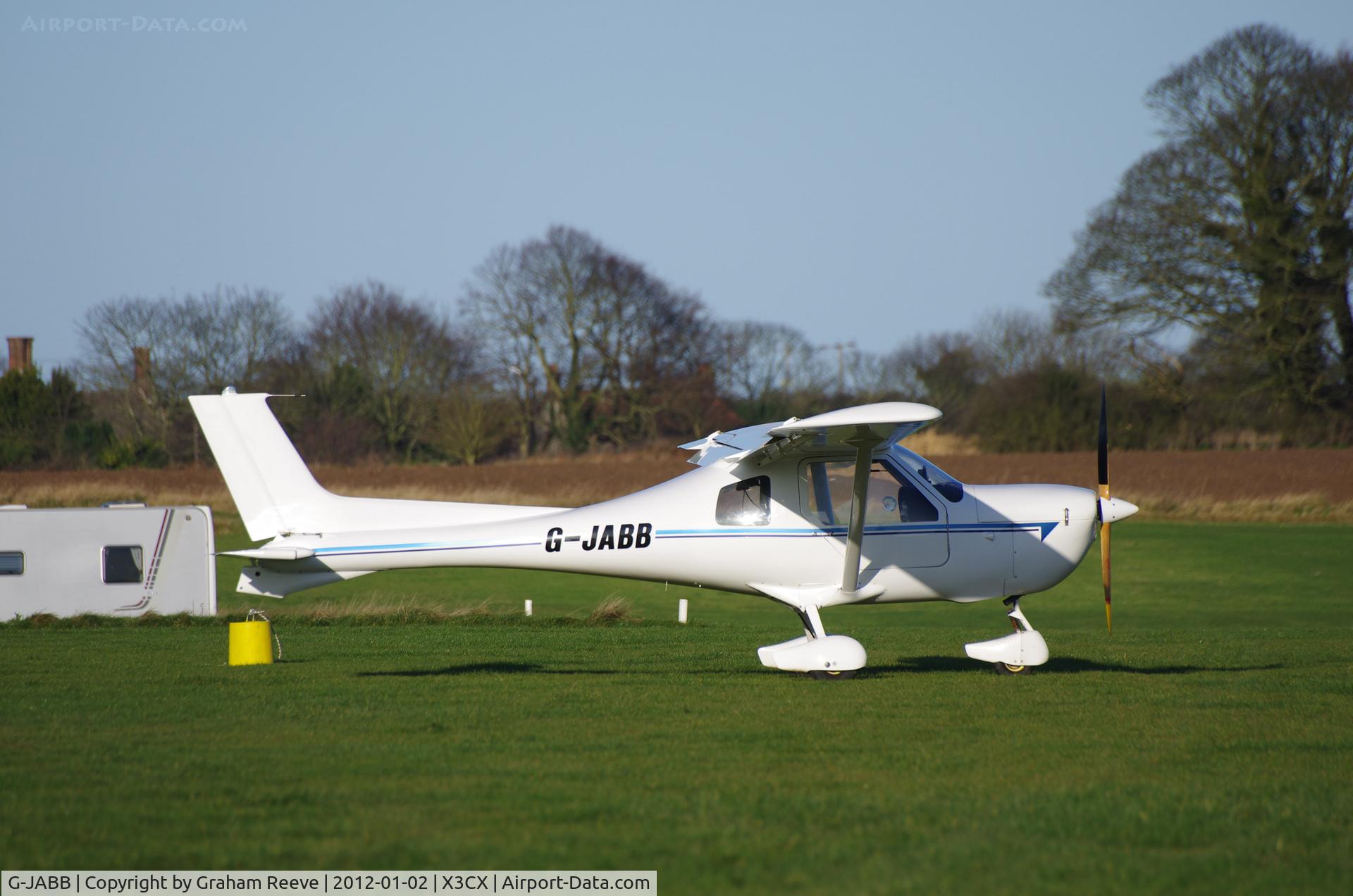 G-JABB, 2000 Jabiru UL-450 C/N PFA 274A-13555, Parked at Northrepps.