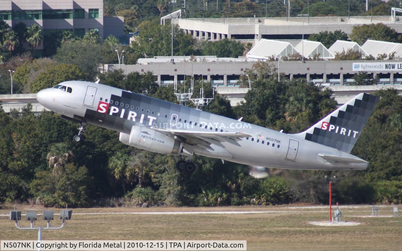 N507NK, 2005 Airbus A319-132 C/N 2560, Spirit A319