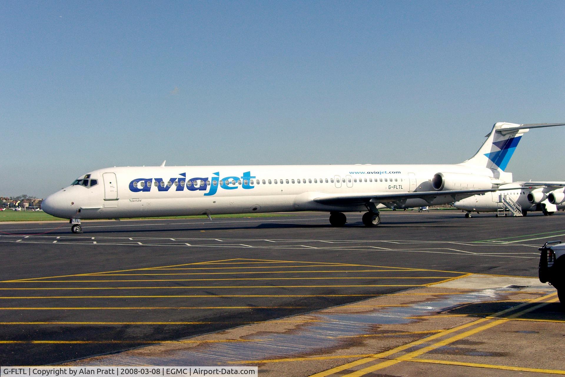 G-FLTL, 1989 McDonnell Douglas MD-83 (DC-9-83) C/N 49790, Parked on main apron