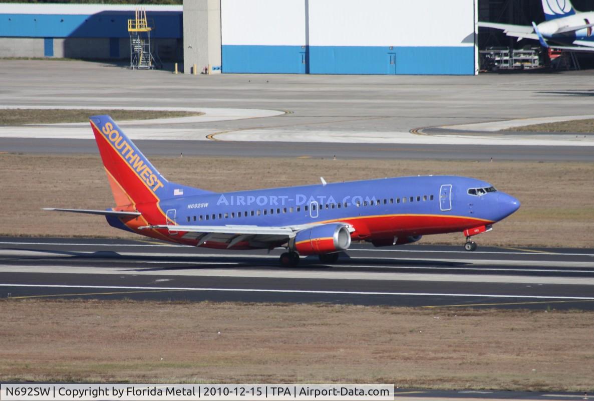 N692SW, 1985 Boeing 737-3T5 C/N 23062, Southwest 737