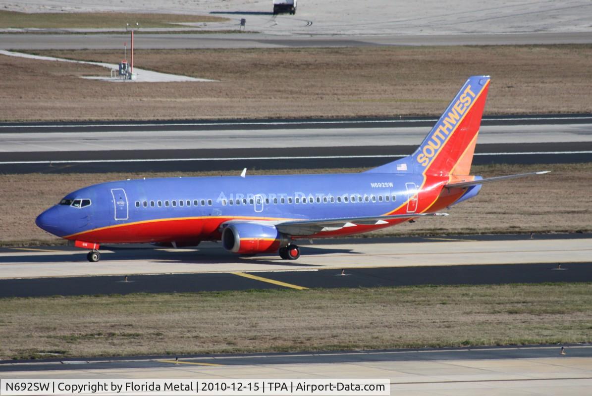 N692SW, 1985 Boeing 737-3T5 C/N 23062, Southwest 737