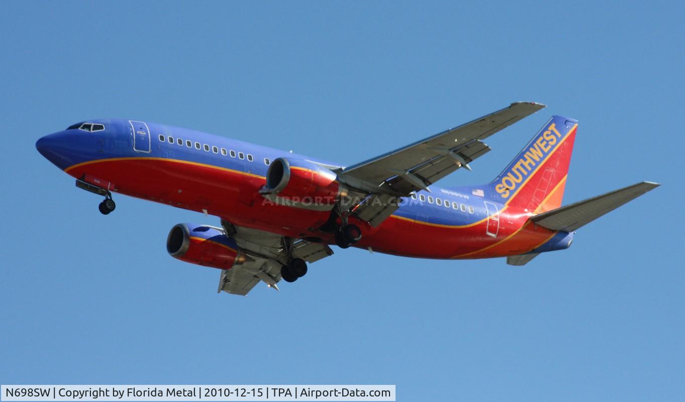 N698SW, 1986 Boeing 737-317 C/N 23176, Southwest 737