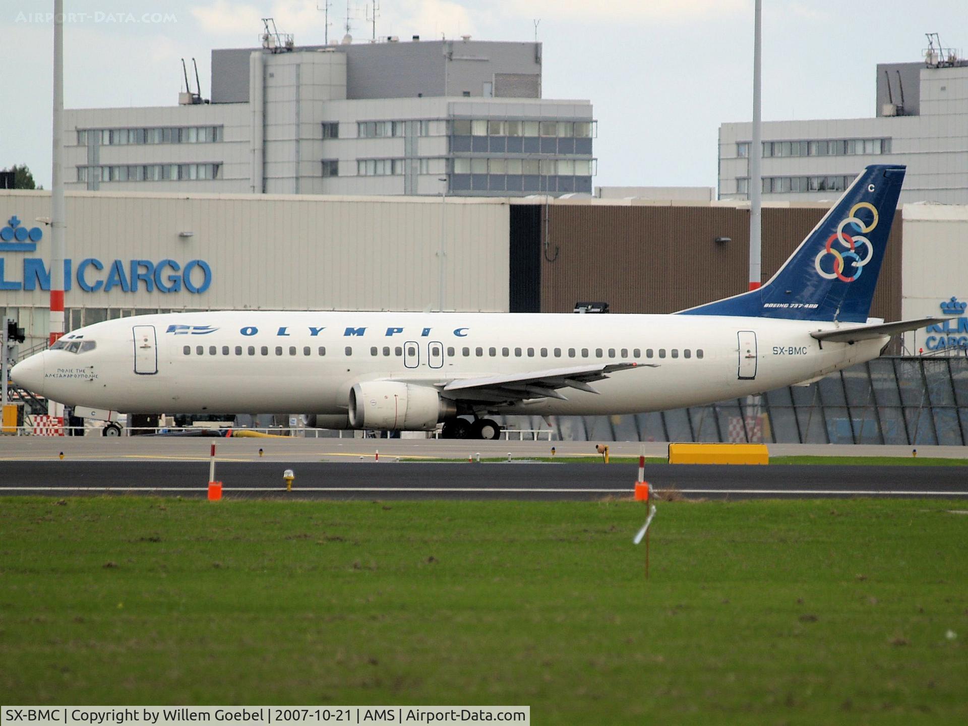 SX-BMC, 1993 Boeing 737-42J C/N 27143, Taxi to the runway of Schiphol Airport Amsterdam