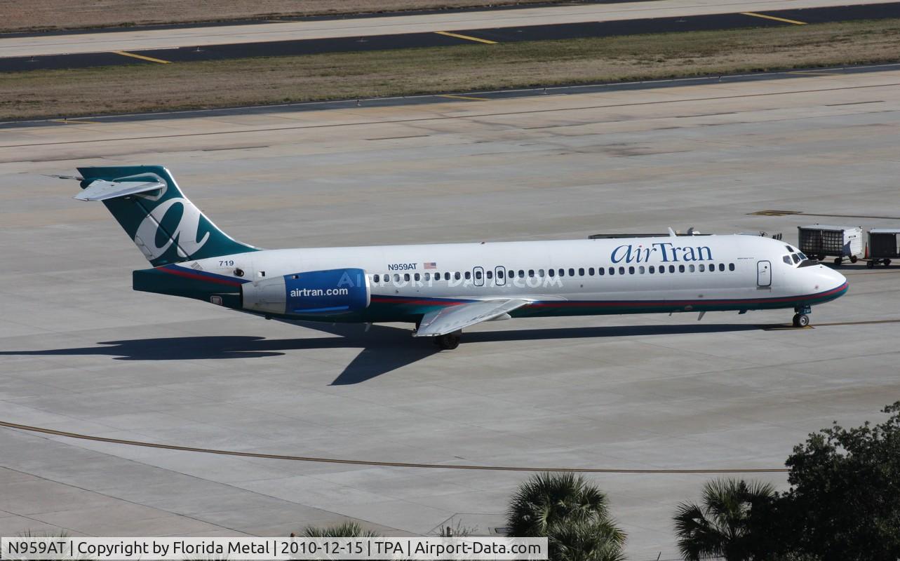 N959AT, 2001 Boeing 717-200 C/N 55021, Air Tran 717
