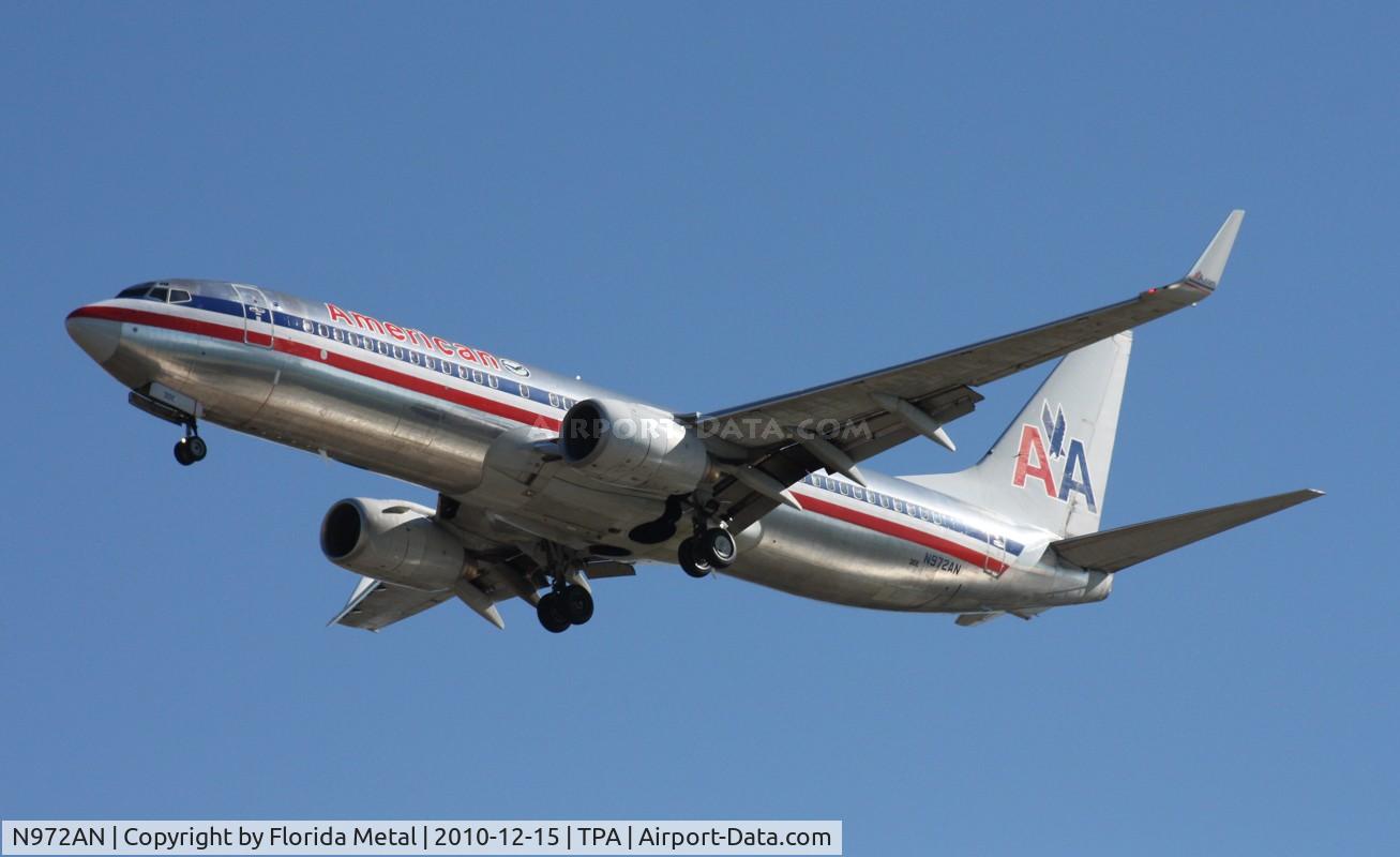 N972AN, 2001 Boeing 737-823 C/N 30097, American 737