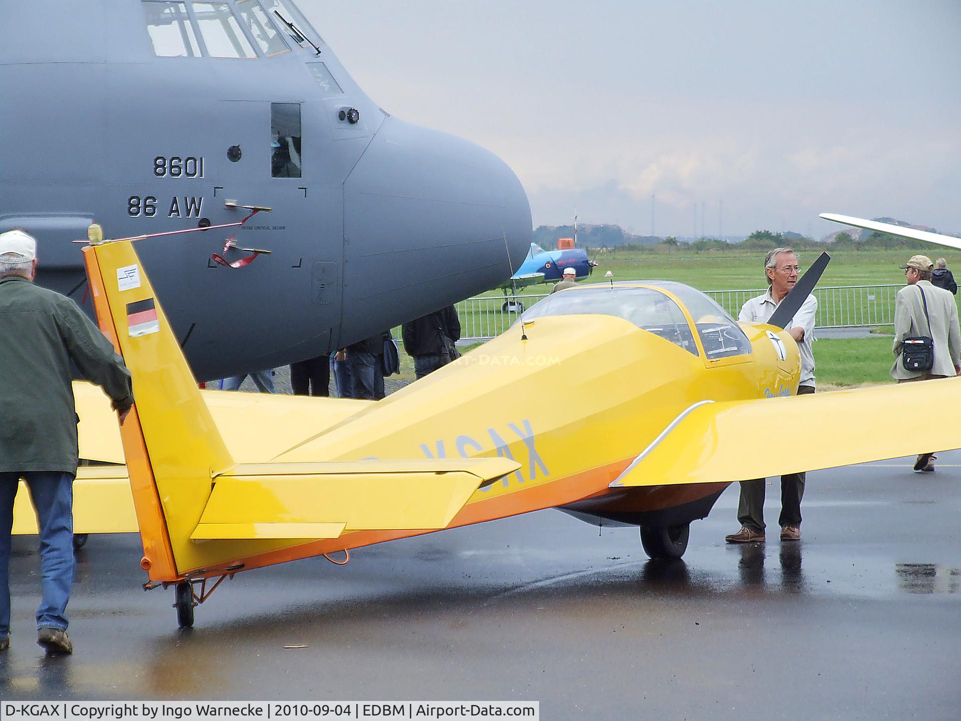 D-KGAX, Scheibe SF-25C Falke C/N Not found D-KGAX, Scheibe SF-25C Falke at the 2010 Air Magdeburg