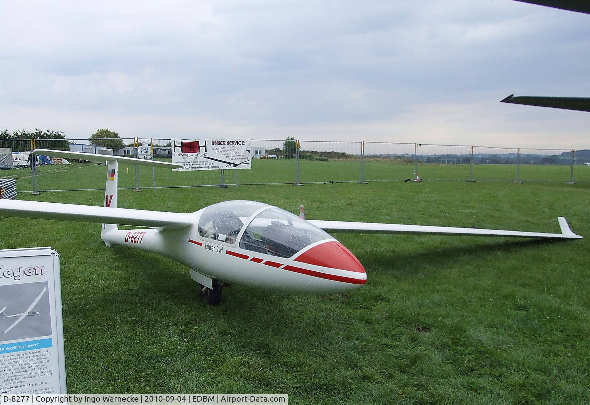 D-8277, PZL-Bielsko SZD-48-1 Jantar Standard 2 C/N B-1166, PZL SZD-48-1 Jantar Standard 2 at the 2010 Air Magdeburg