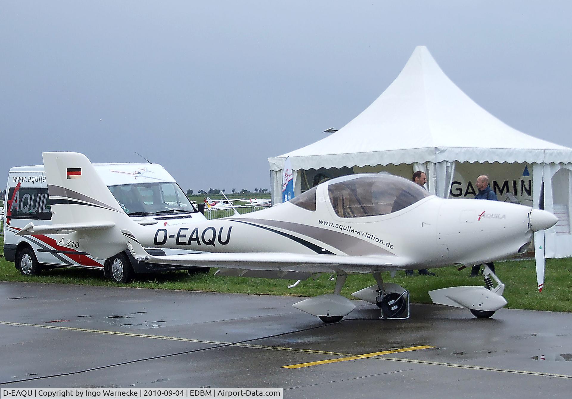 D-EAQU, Aquila A210 (AT01) C/N AT01-170, Aquila A210 at the 2010 Air Magdeburg
