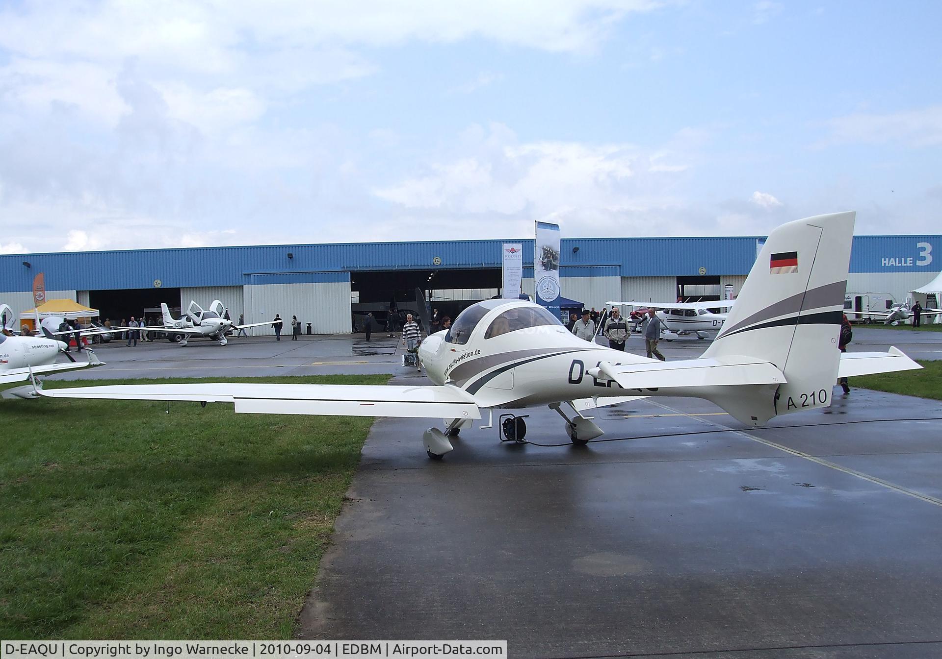 D-EAQU, Aquila A210 (AT01) C/N AT01-170, Aquila A210 at the 2010 Air Magdeburg