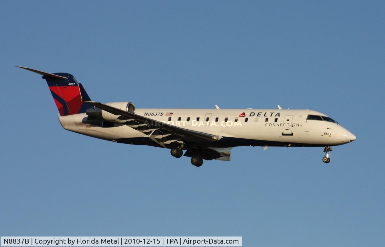 N8837B, 2003 Bombardier CRJ-200 (CL-600-2B19) C/N 7837, Pinnacle CRJ-200