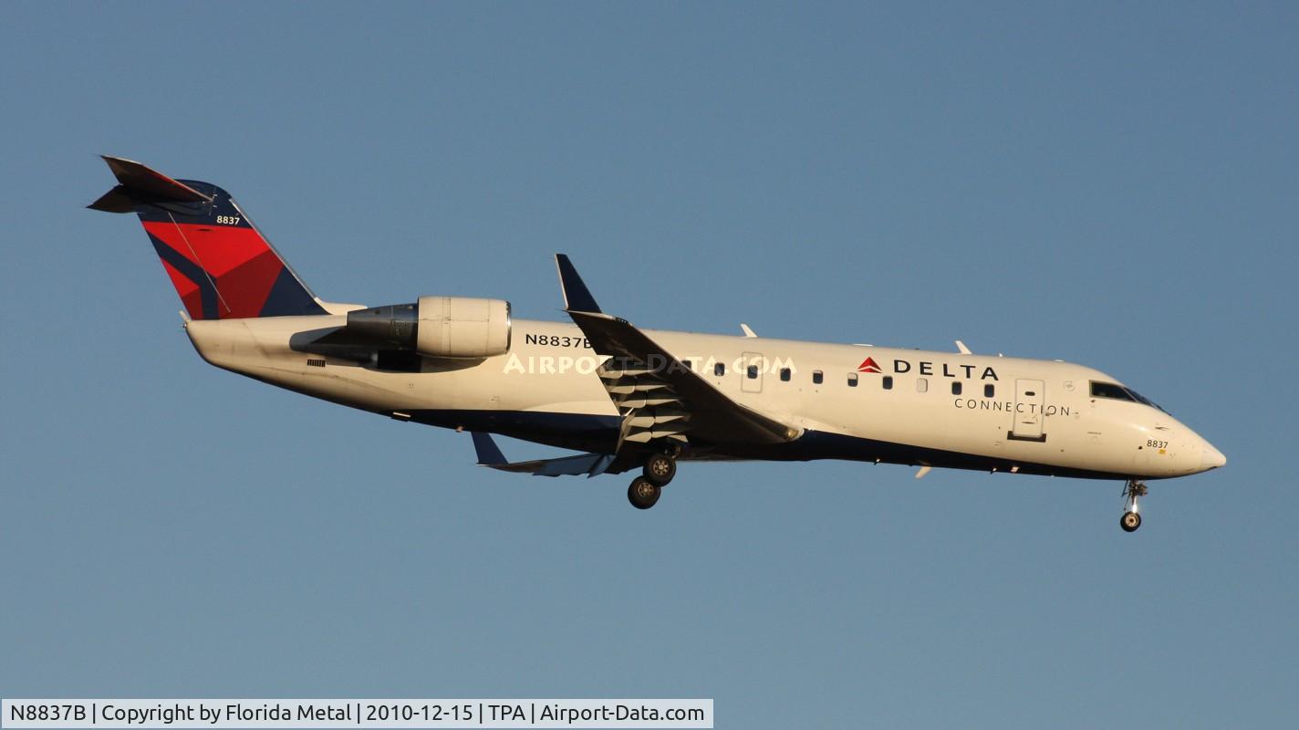 N8837B, 2003 Bombardier CRJ-200 (CL-600-2B19) C/N 7837, Pinnacle CRJ-200