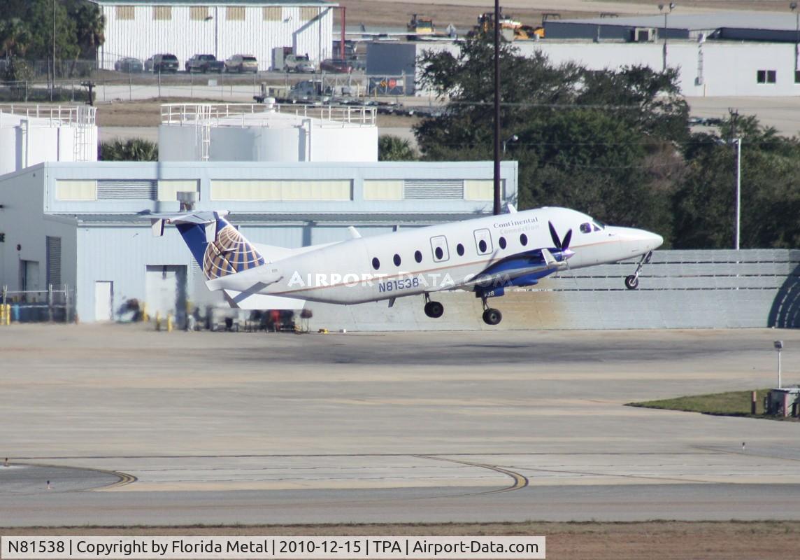 N81538, 1996 Beech 1900D C/N UE-199, Continental Connection B1900D