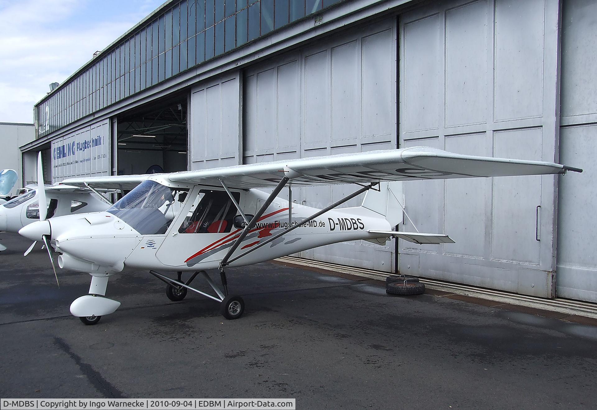 D-MDBS, Comco Ikarus C42 C/N Not found D-MDBS, Ikarus C42 at the 2010 Air Magdeburg
