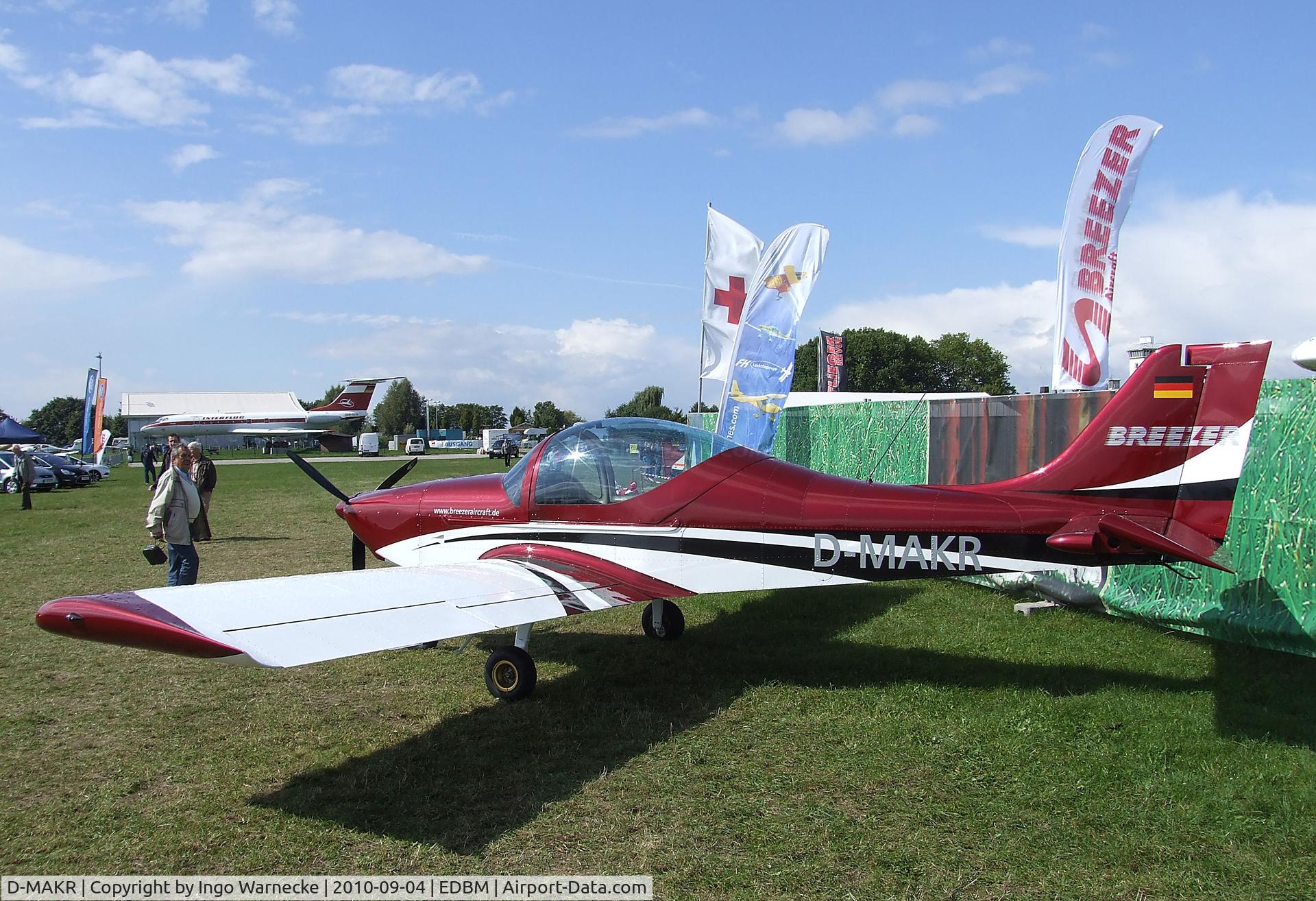 D-MAKR, Aerostyle Breezer C/N Not found D-MAKR, Aerostyle Breezer at the 2010 Air Magdeburg