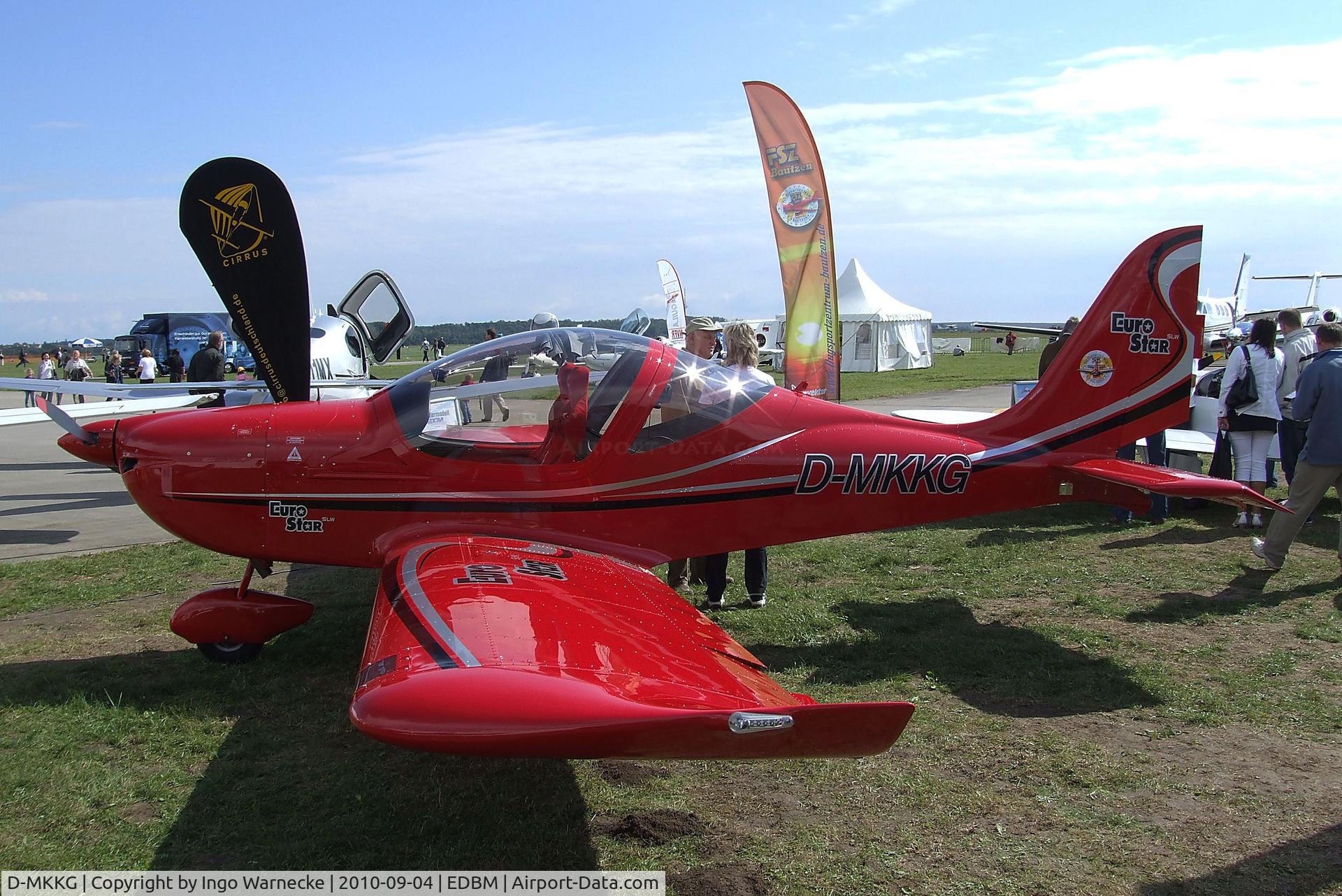 D-MKKG, 2009 Evektor EV-97 Eurostar C/N 2009-3623, Evektor EV-97 EuroStar at the 2010 Air Magdeburg