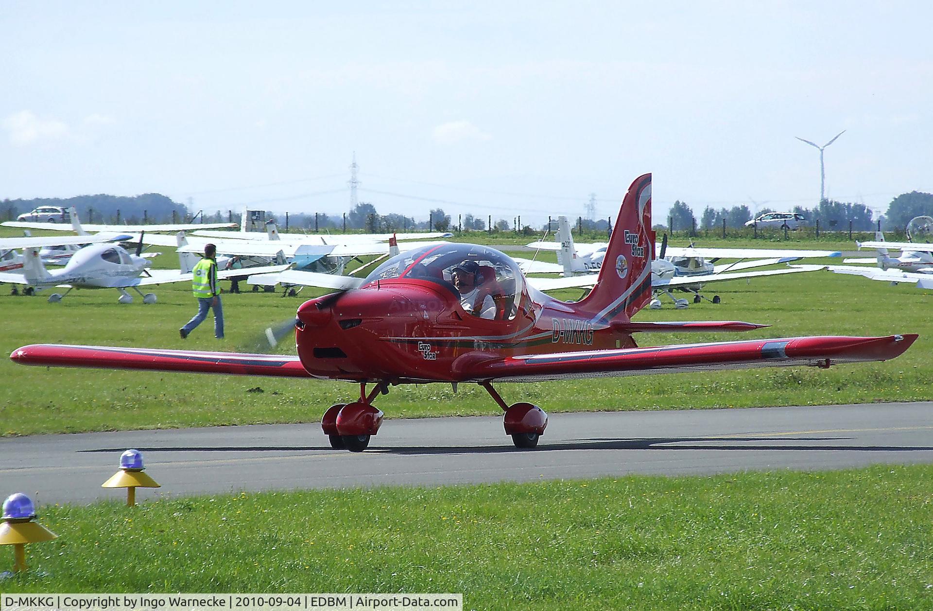 D-MKKG, 2009 Evektor EV-97 Eurostar C/N 2009-3623, Evektor EV-97 EuroStar at the 2010 Air Magdeburg
