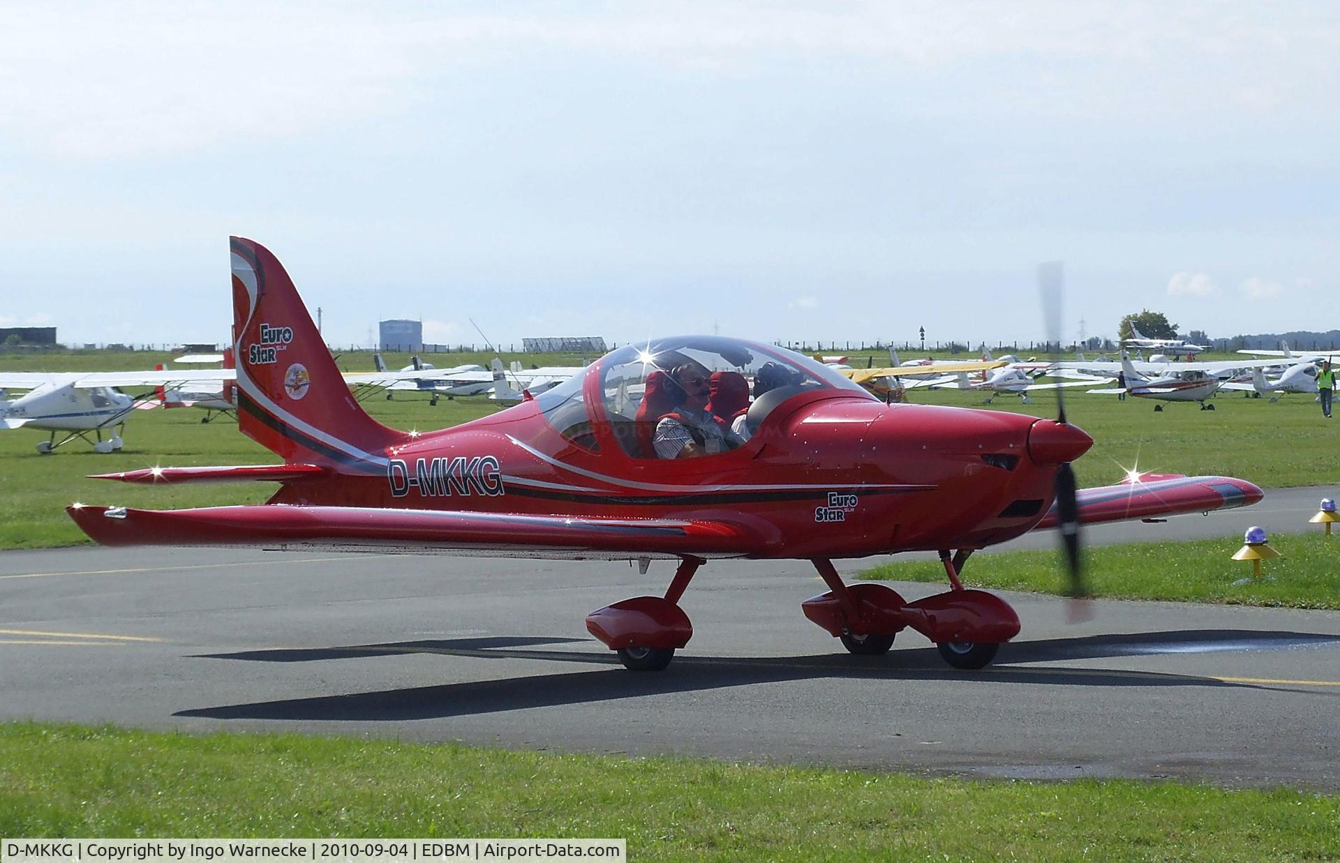 D-MKKG, 2009 Evektor EV-97 Eurostar C/N 2009-3623, Evektor EV-97 EuroStar at the 2010 Air Magdeburg