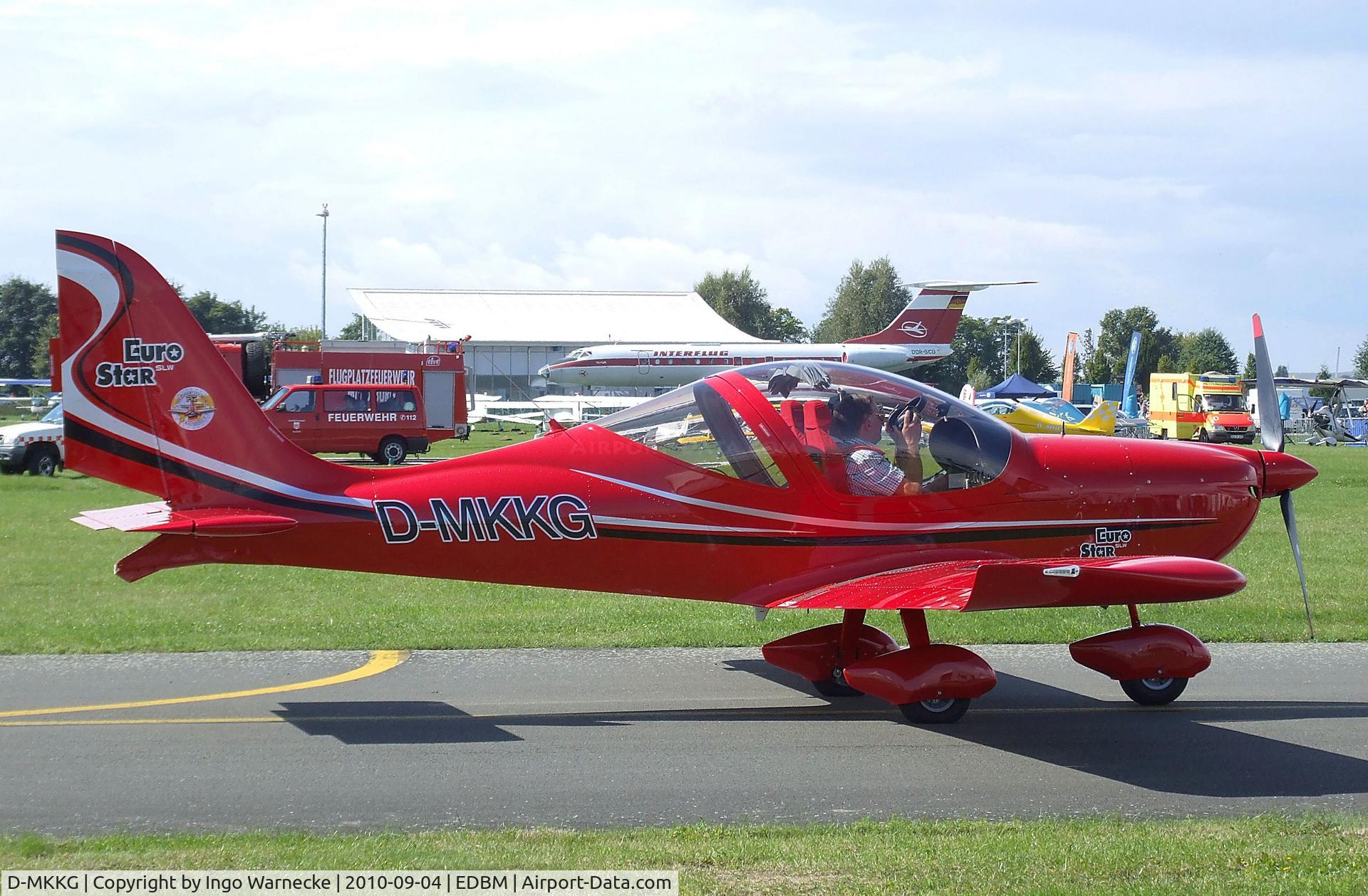 D-MKKG, 2009 Evektor EV-97 Eurostar C/N 2009-3623, Evektor EV-97 EuroStar at the 2010 Air Magdeburg