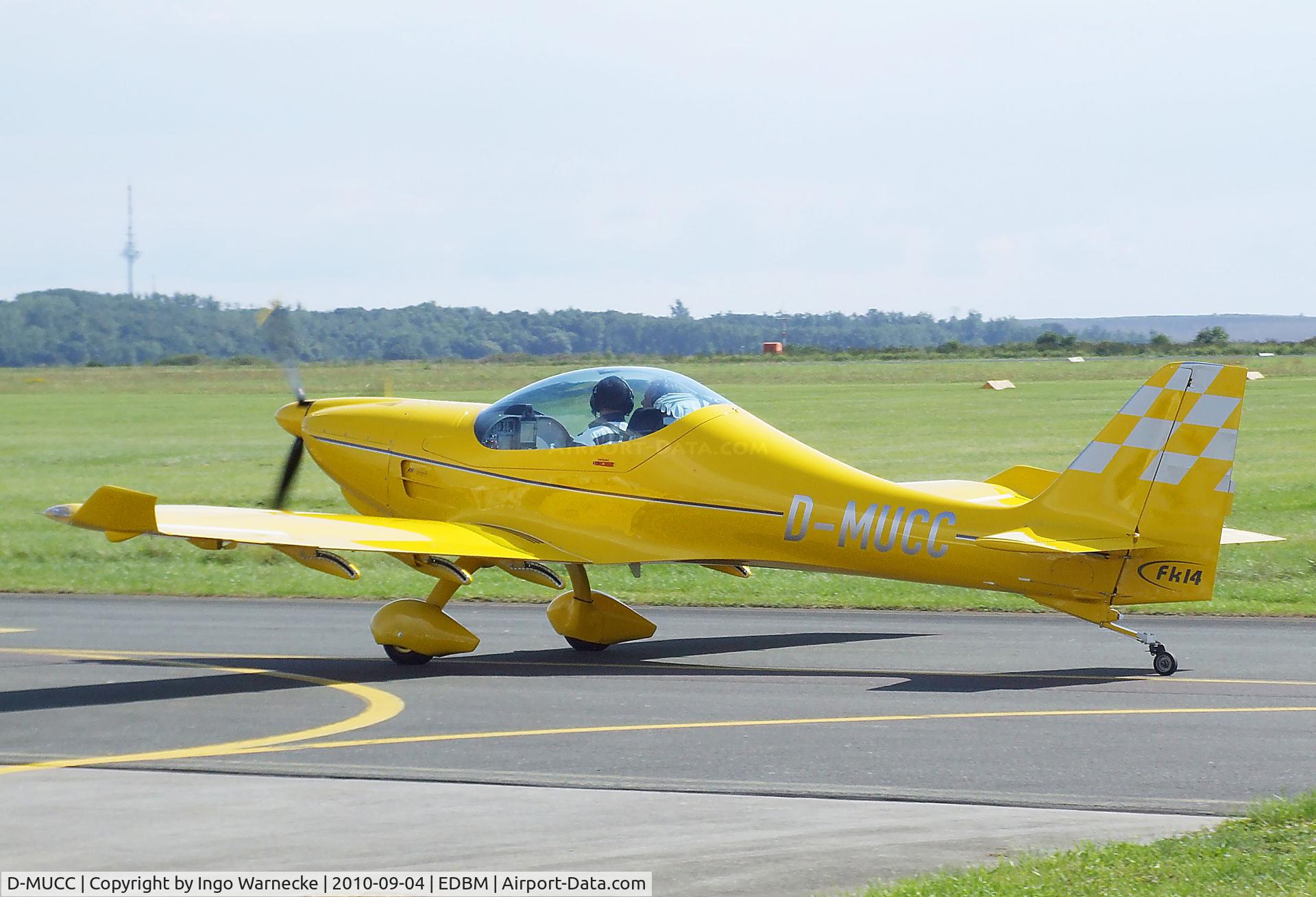 D-MUCC, B & F Technik FK-14 Polaris C/N Not found D-MUCC, B & F Funk FK-14 Polaris at the 2010 Air Magdeburg 