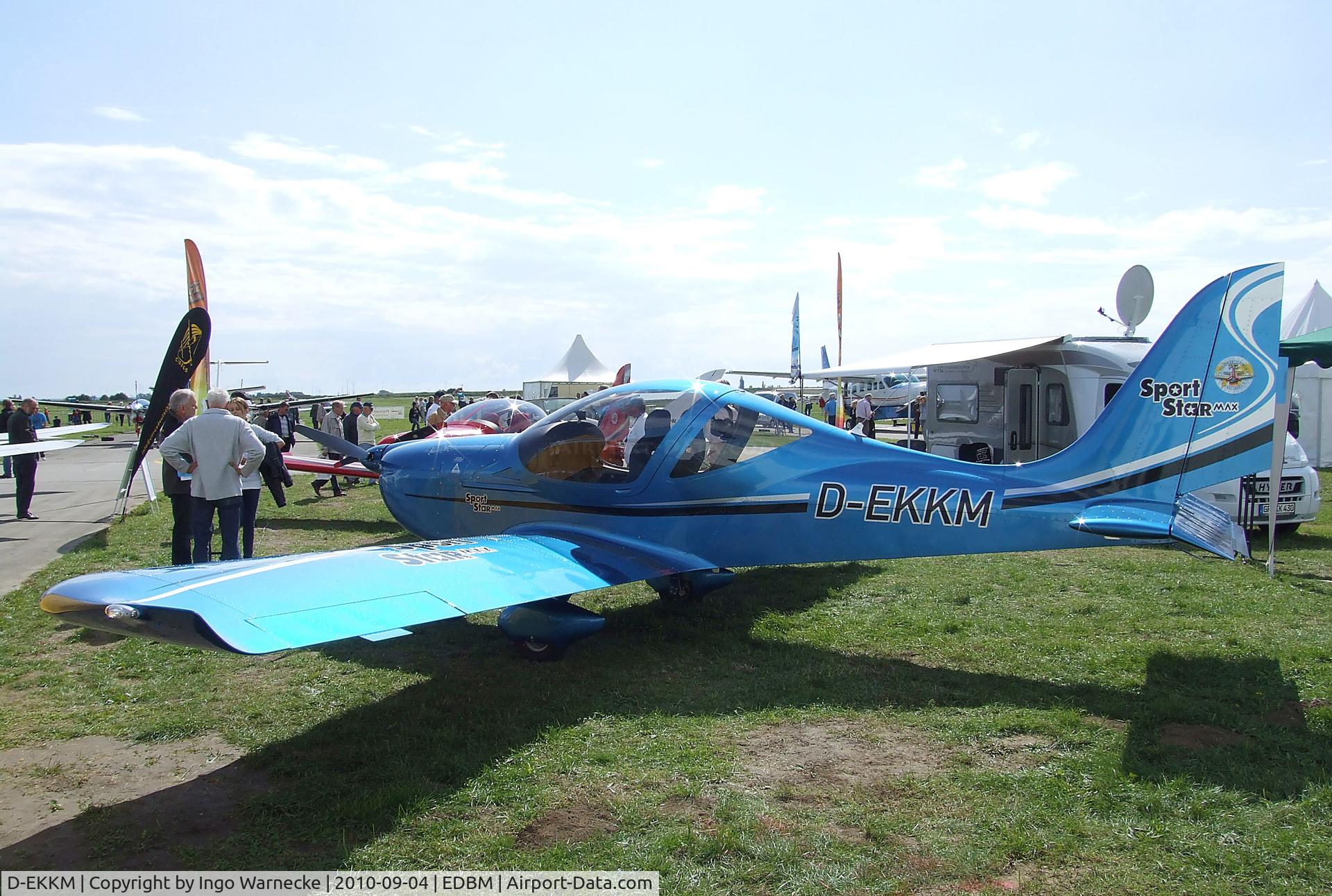 D-EKKM, Evektor-Aerotechnik SportStar Max C/N Not found D-EKKM, Evektor SportStar MAX at the 2010 Air Magdeburg