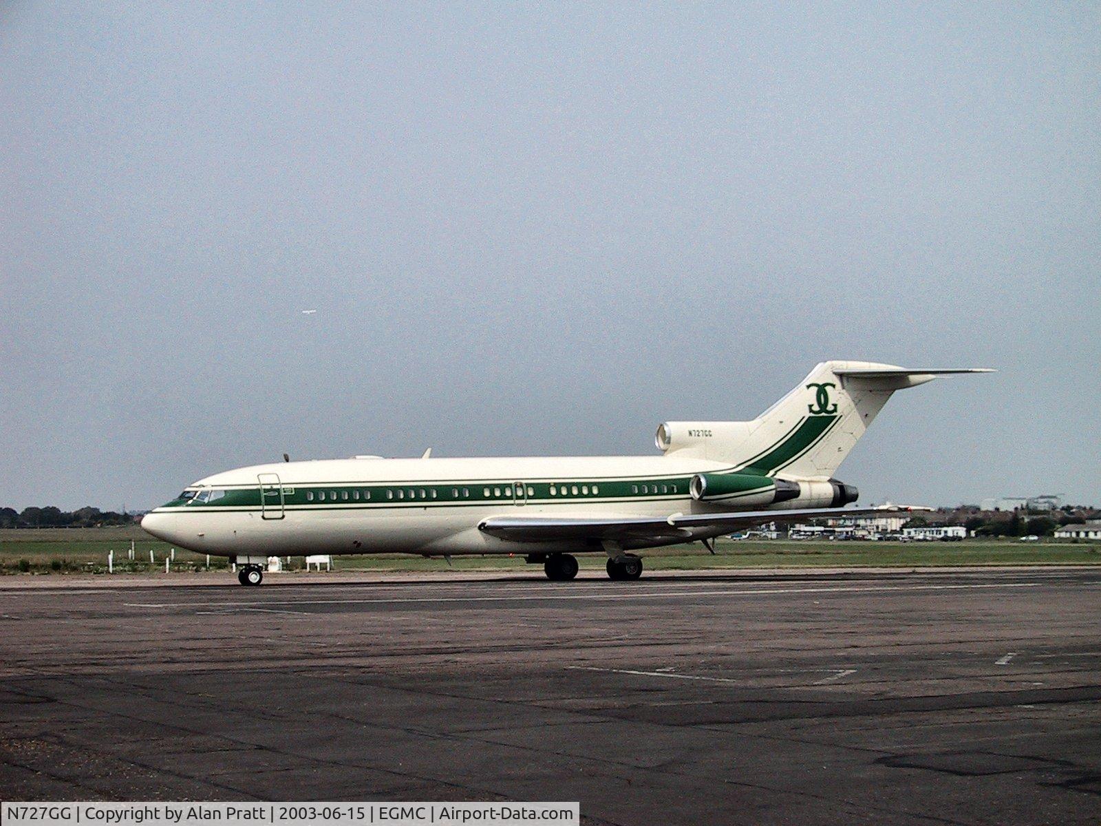 N727GG, 1966 Boeing 727-95 C/N 19252, taxiing in for routine maintenance