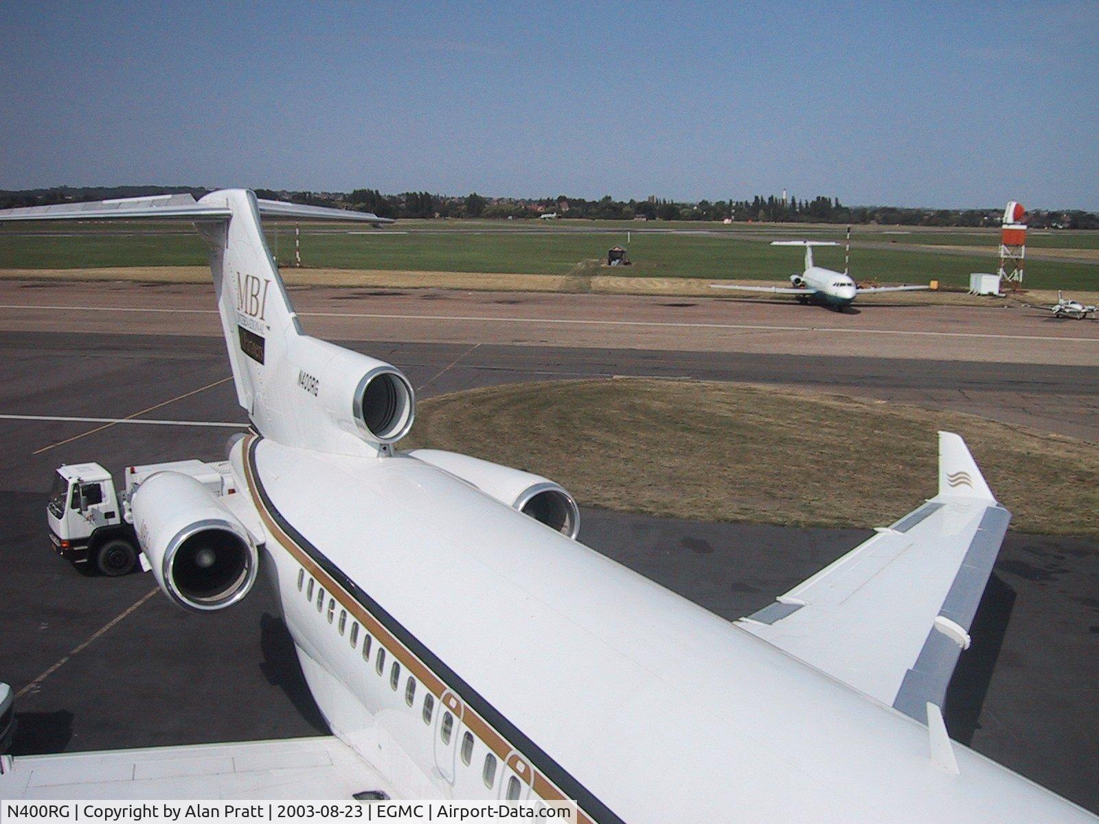 N400RG, 1967 Boeing 727-22 C/N 19149, rea tail detail