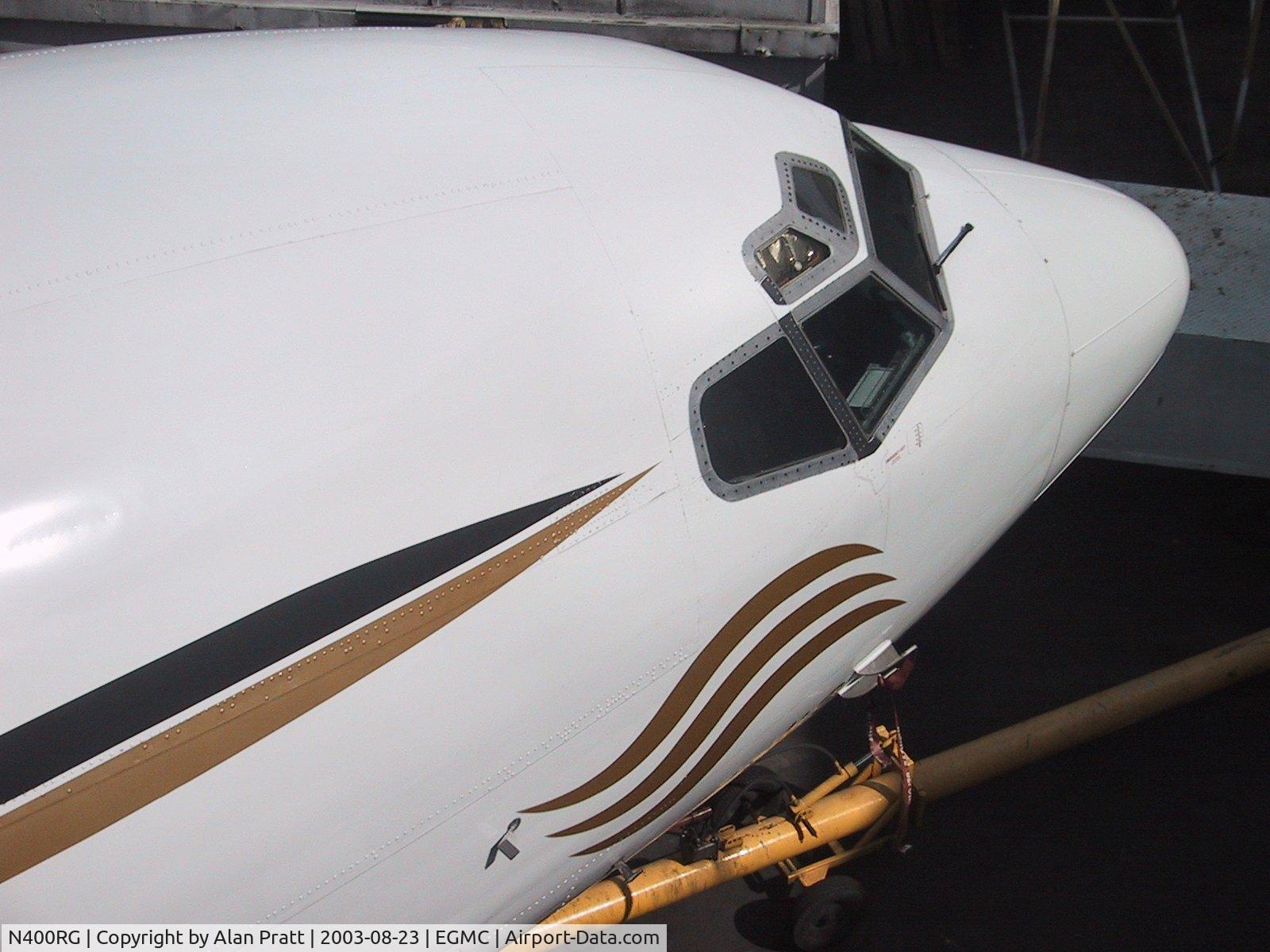 N400RG, 1967 Boeing 727-22 C/N 19149, nose detail
